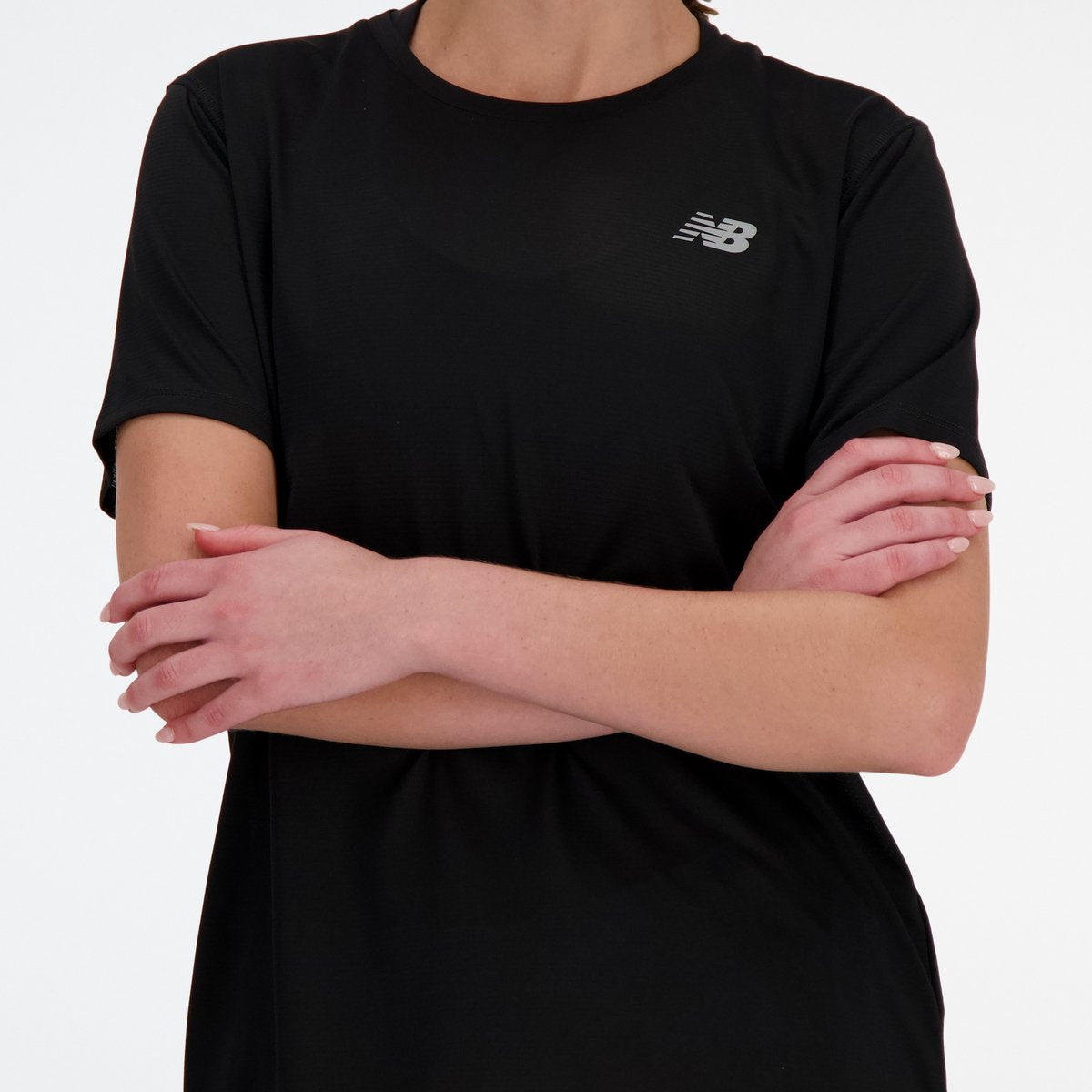 New balance sport essential t-shirt women's sports shirt - black
