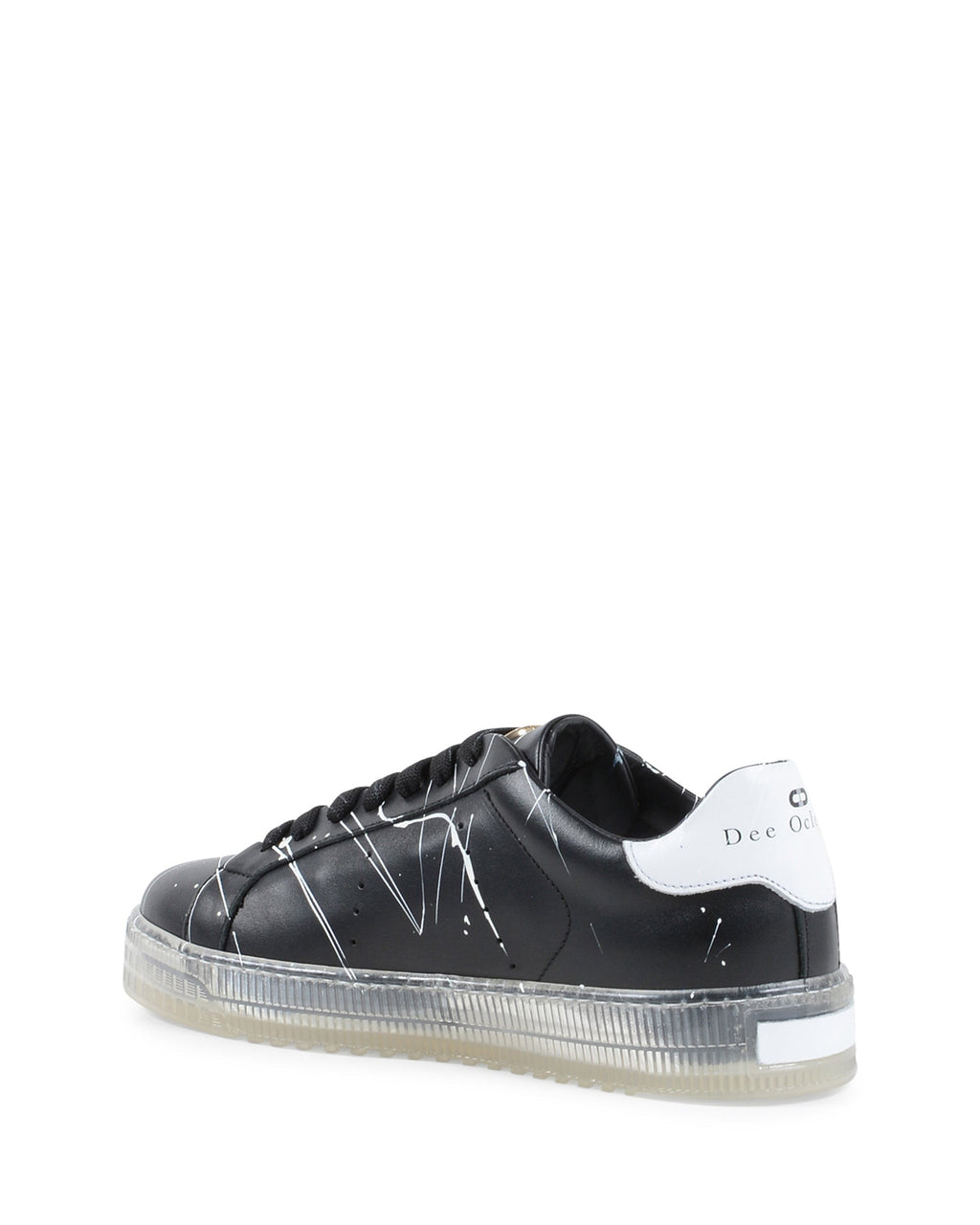 Splatter Sneaker - Black White