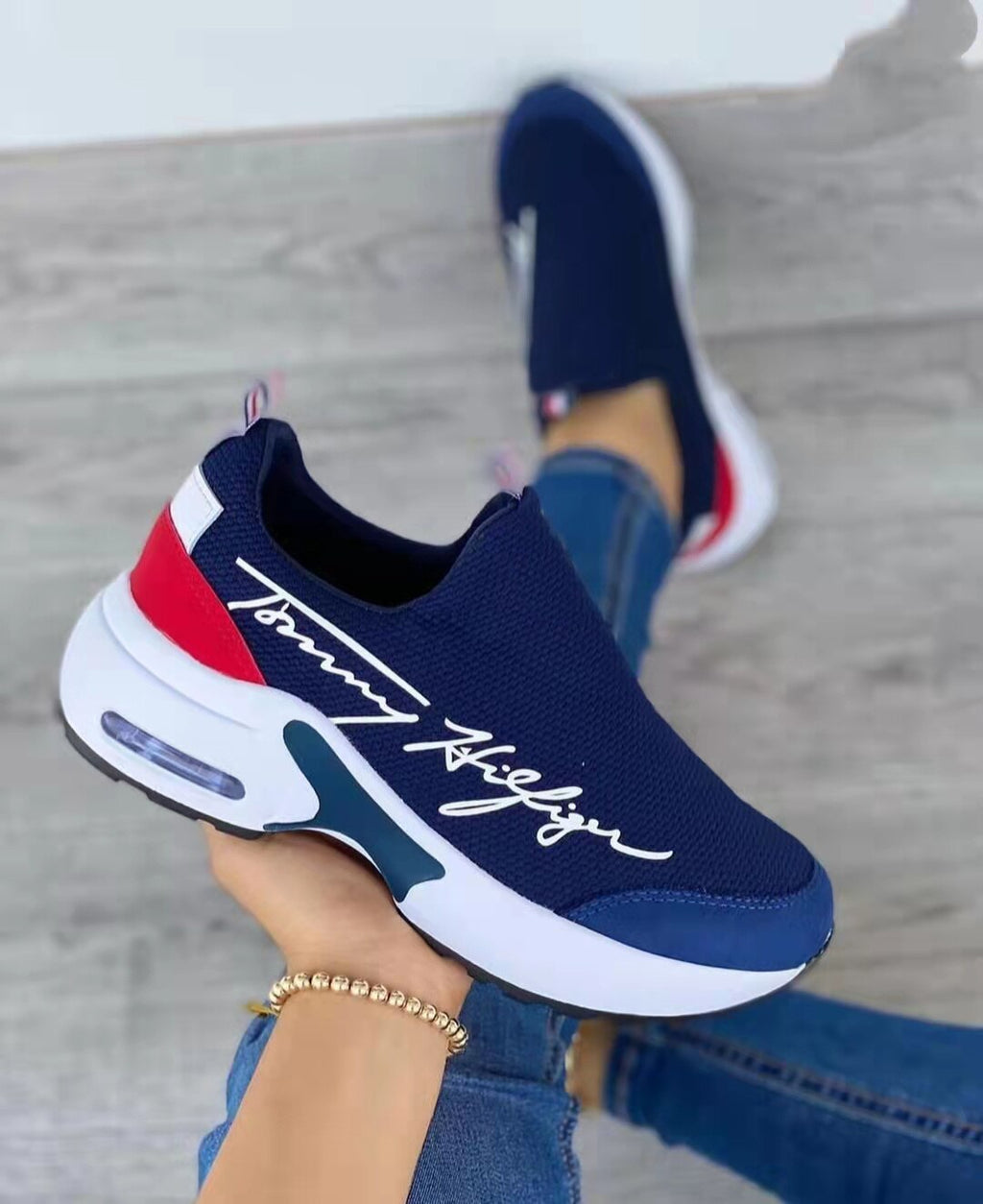 Casual Breathable Wedges Sneakers