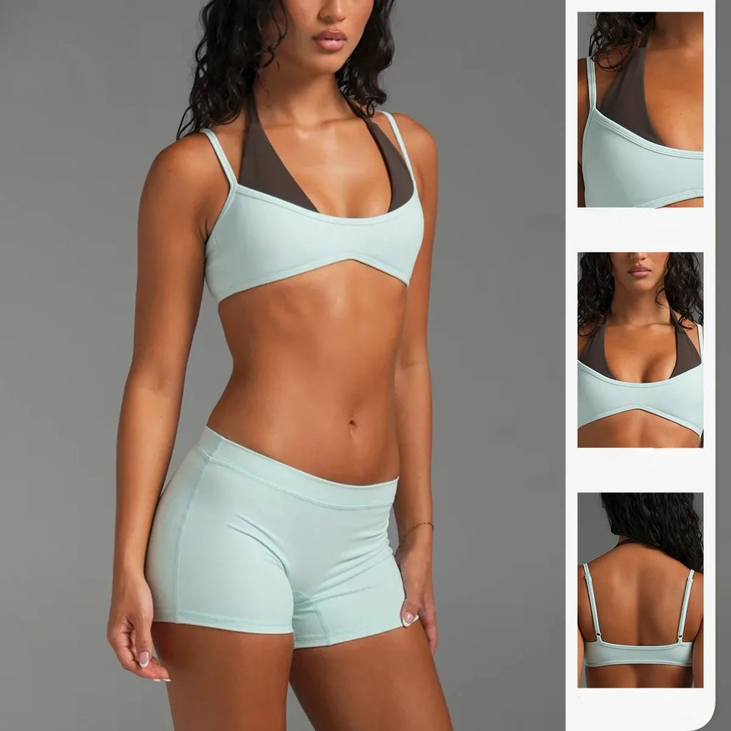 KrissFit Halter Sports Bra