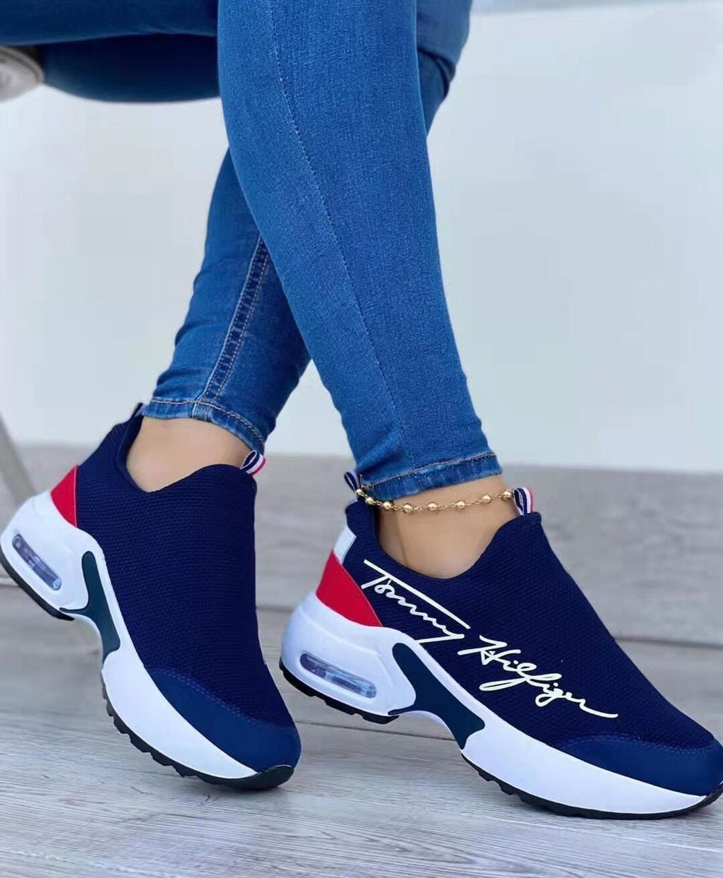 Casual Breathable Wedges Sneakers