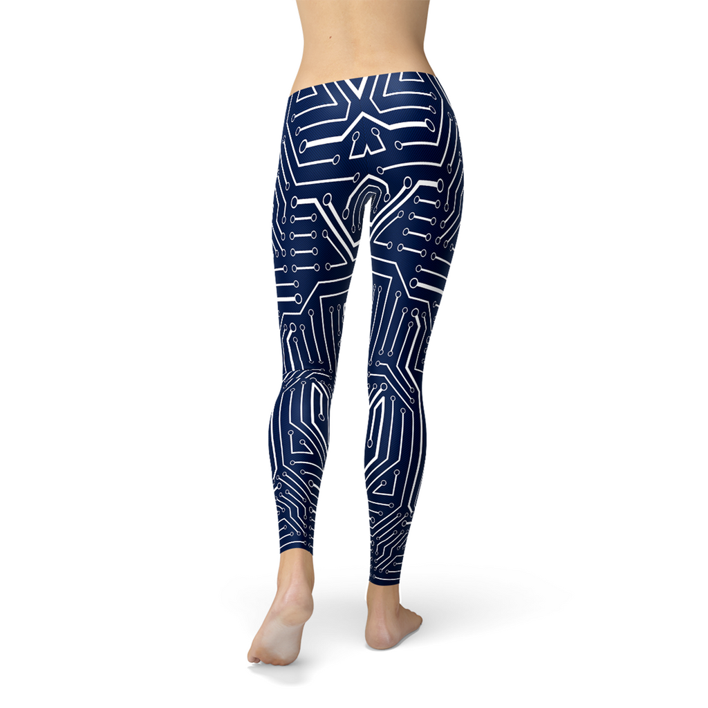 KrissFIt  Navy Blue AuraFlex  Leggings