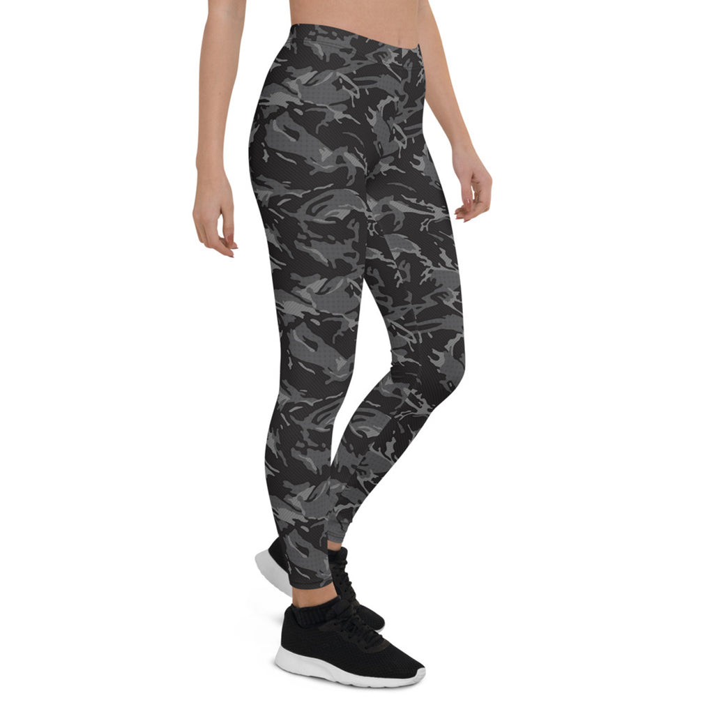KrissFit Black Camo Leggings