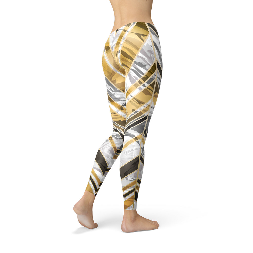 KrissFit Gold Lines Leggings