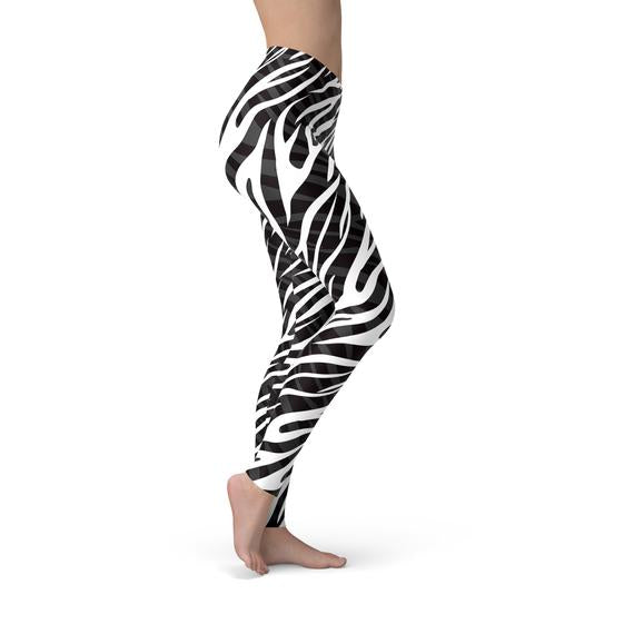 KrissFit  Zebra Stripes Leggings