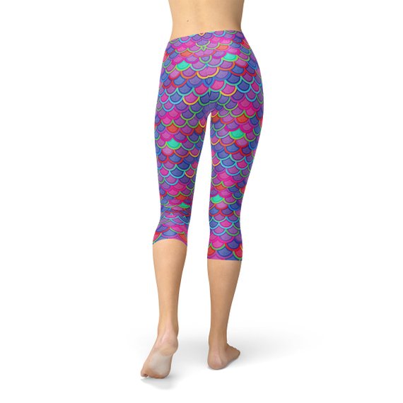 KrissFit Mermaid Capri Leggings