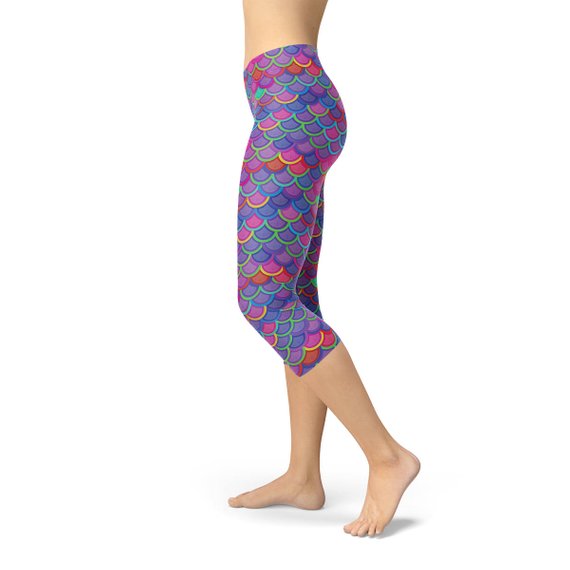 KrissFit Mermaid Capri Leggings