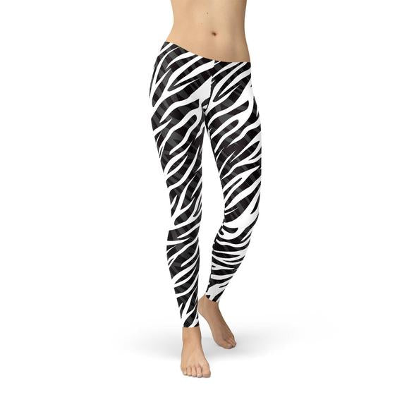 KrissFit  Zebra Stripes Leggings