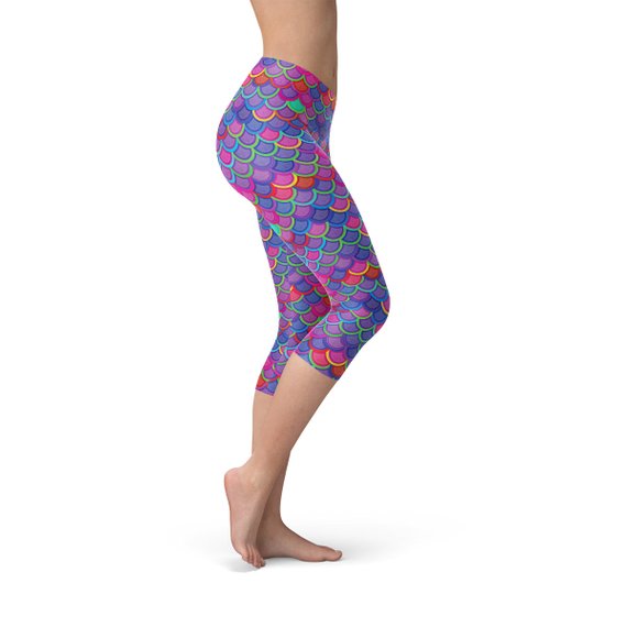 KrissFit Mermaid Capri Leggings