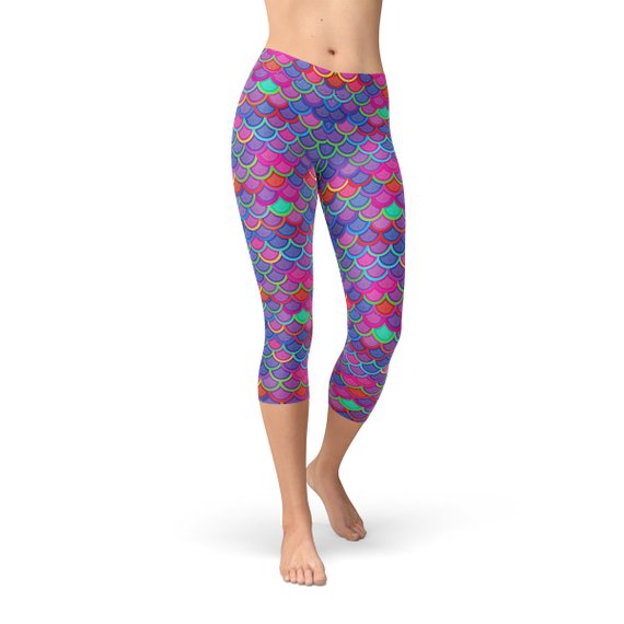 KrissFit Mermaid Capri Leggings