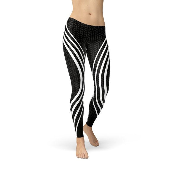 KrissFit  Black Venom Leggings