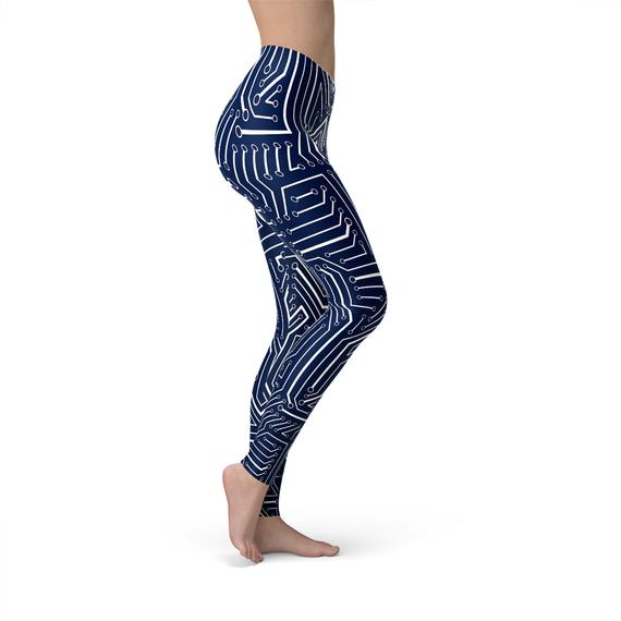 KrissFIt  Navy Blue AuraFlex  Leggings