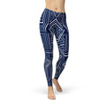 KrissFIt  Navy Blue AuraFlex  Leggings