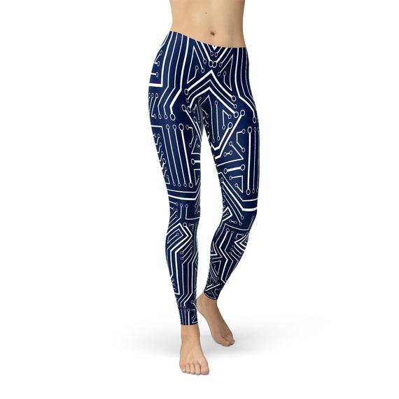 KrissFIt  Navy Blue AuraFlex  Leggings